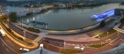 Archived image Webcam Linz: Generali building at the Danube 05:00