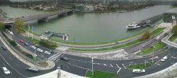 Archiv Foto Webcam Linz: Donaulände und Nibelungenbrücke 07:00