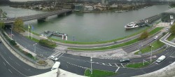 Archiv Foto Webcam Linz: Donaulände und Nibelungenbrücke 09:00