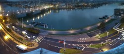 Archiv Foto Webcam Linz: Donaulände und Nibelungenbrücke 06:00