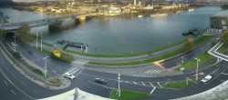 Archiv Foto Webcam Linz: Donaulände und Nibelungenbrücke 07:00