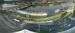 Archiv Foto Webcam Linz: Donaulände und Nibelungenbrücke 13:00