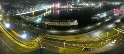 Archiv Foto Webcam Linz: Donaulände und Nibelungenbrücke 17:00