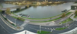 Archiv Foto Webcam Linz: Donaulände und Nibelungenbrücke 07:00