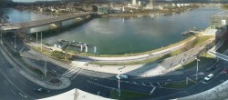 Archiv Foto Webcam Linz: Donaulände und Nibelungenbrücke 13:00