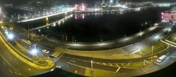 Archiv Foto Webcam Linz: Donaulände und Nibelungenbrücke 17:00