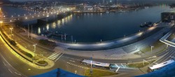 Archiv Foto Webcam Linz: Donaulände und Nibelungenbrücke 05:00