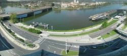 Archiv Foto Webcam Linz: Donaulände und Nibelungenbrücke 06:00
