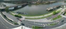 Archiv Foto Webcam Linz: Donaulände und Nibelungenbrücke 10:00