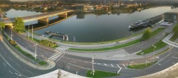 Archiv Foto Webcam Linz: Donaulände und Nibelungenbrücke 05:00