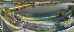 Archiv Foto Webcam Linz: Donaulände und Nibelungenbrücke 06:00