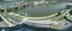 Archiv Foto Webcam Linz: Donaulände und Nibelungenbrücke 09:00