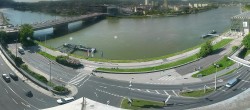 Archiv Foto Webcam Linz: Donaulände und Nibelungenbrücke 15:00