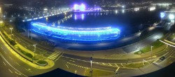 Archiv Foto Webcam Linz: Donaulände und Nibelungenbrücke 23:00
