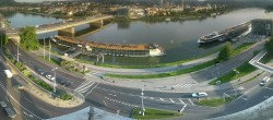 Archiv Foto Webcam Linz: Donaulände und Nibelungenbrücke 06:00