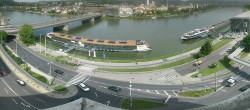Archiv Foto Webcam Linz: Donaulände und Nibelungenbrücke 09:00