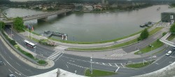 Archiv Foto Webcam Linz: Donaulände und Nibelungenbrücke 06:00
