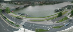 Archiv Foto Webcam Linz: Donaulände und Nibelungenbrücke 11:00