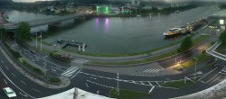Archiv Foto Webcam Linz: Donaulände und Nibelungenbrücke 02:00