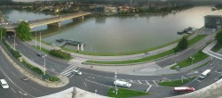 Archiv Foto Webcam Linz: Donaulände und Nibelungenbrücke 05:00