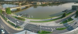 Archiv Foto Webcam Linz: Donaulände und Nibelungenbrücke 06:00