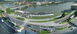 Archiv Foto Webcam Linz: Donaulände und Nibelungenbrücke 07:00