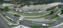 Archiv Foto Webcam Linz: Donaulände und Nibelungenbrücke 05:00