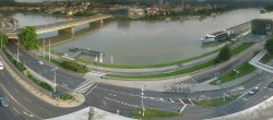 Archiv Foto Webcam Linz: Donaulände und Nibelungenbrücke 05:00