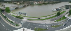 Archiv Foto Webcam Linz: Donaulände und Nibelungenbrücke 07:00