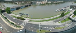 Archiv Foto Webcam Linz: Donaulände und Nibelungenbrücke 11:00