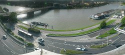 Archiv Foto Webcam Linz: Donaulände und Nibelungenbrücke 17:00