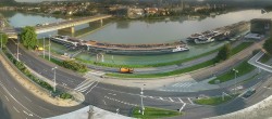 Archiv Foto Webcam Linz: Donaulände und Nibelungenbrücke 05:00