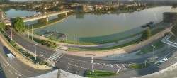 Archiv Foto Webcam Linz: Donaulände und Nibelungenbrücke 05:00