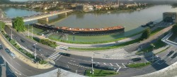 Archiv Foto Webcam Linz: Donaulände und Nibelungenbrücke 06:00