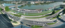 Archiv Foto Webcam Linz: Donaulände und Nibelungenbrücke 07:00