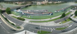 Archiv Foto Webcam Linz: Donaulände und Nibelungenbrücke 11:00