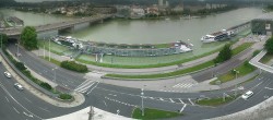 Archiv Foto Webcam Linz: Donaulände und Nibelungenbrücke 07:00