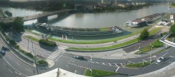 Archiv Foto Webcam Linz: Donaulände und Nibelungenbrücke 17:00