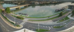 Archived image Webcam Linz: Generali building at the Danube 05:00