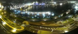 Archiv Foto Webcam Linz: Donaulände und Nibelungenbrücke 23:00