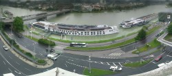 Archiv Foto Webcam Linz: Donaulände und Nibelungenbrücke 09:00