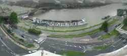 Archiv Foto Webcam Linz: Donaulände und Nibelungenbrücke 17:00