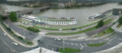 Archiv Foto Webcam Linz: Donaulände und Nibelungenbrücke 09:00