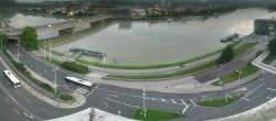 Archiv Foto Webcam Linz: Donaulände und Nibelungenbrücke 05:00