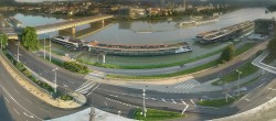 Archiv Foto Webcam Linz: Donaulände und Nibelungenbrücke 05:00