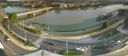 Archiv Foto Webcam Linz: Donaulände und Nibelungenbrücke 05:00