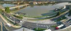 Archiv Foto Webcam Linz: Donaulände und Nibelungenbrücke 06:00
