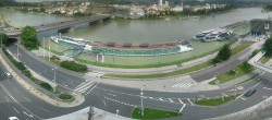 Archiv Foto Webcam Linz: Donaulände und Nibelungenbrücke 09:00
