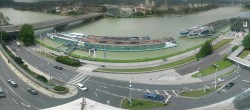 Archived image Webcam Linz: Generali building at the Danube 13:00