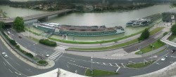 Archived image Webcam Linz: Generali building at the Danube 17:00